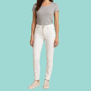 KanCan High-Rise White Skinny Jeans - Size 27 (7) | Soft Stretch Fit